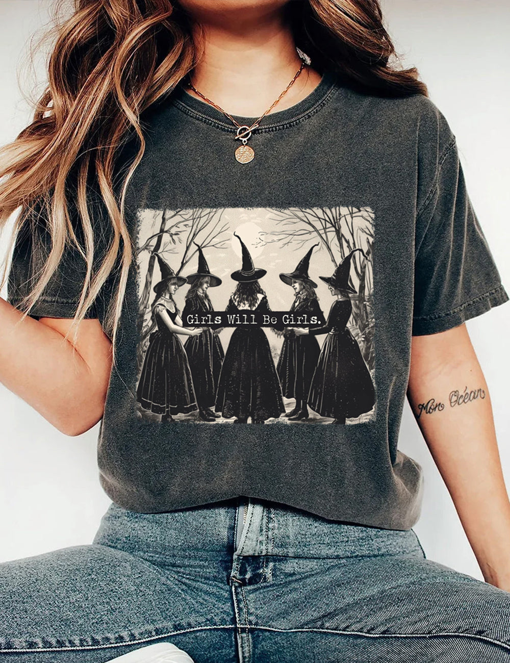 Girls Will Be Girls Witch Tee