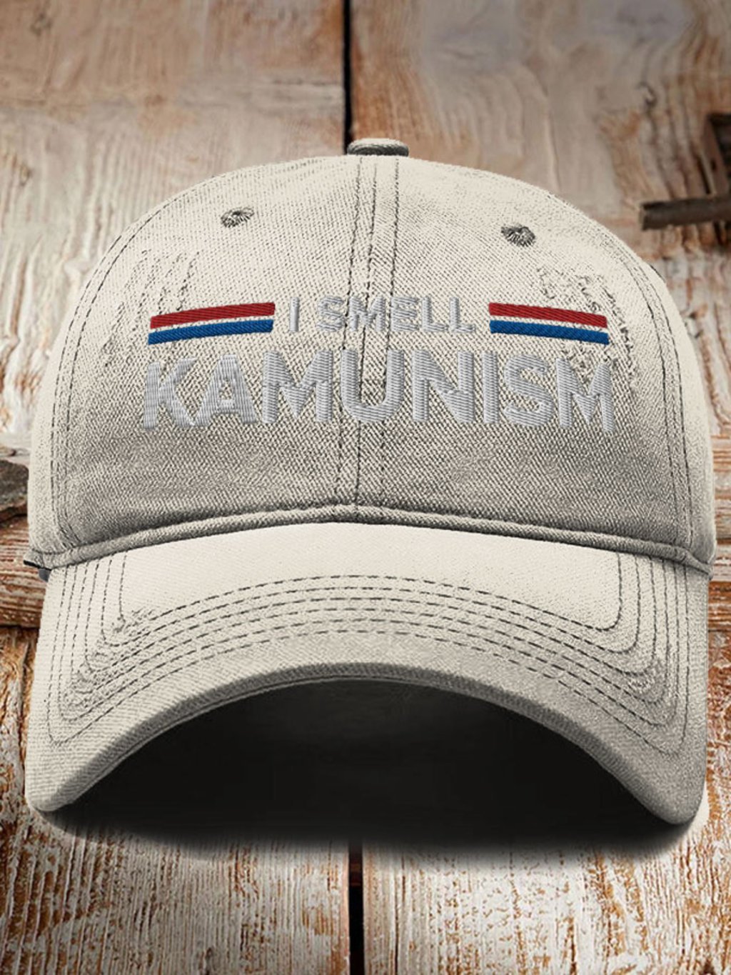 Unisex I Smell Kamunism Printed Hat