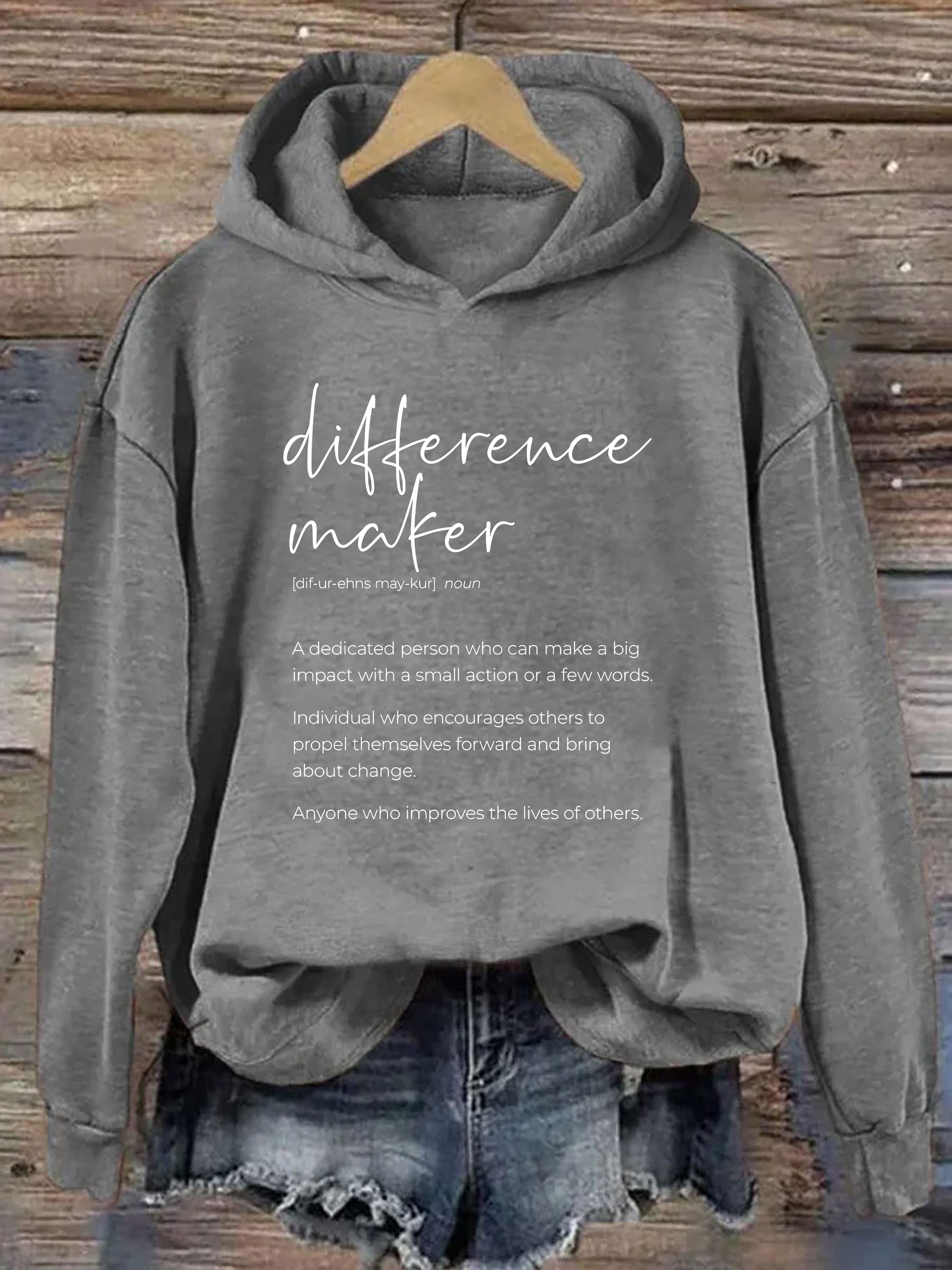Difference Maker Definition Hoodie