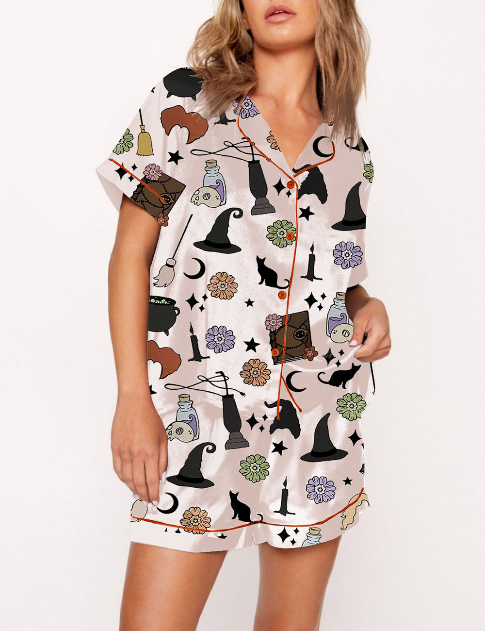 Women's Hocus Pocus Witchcraft Pajama Set