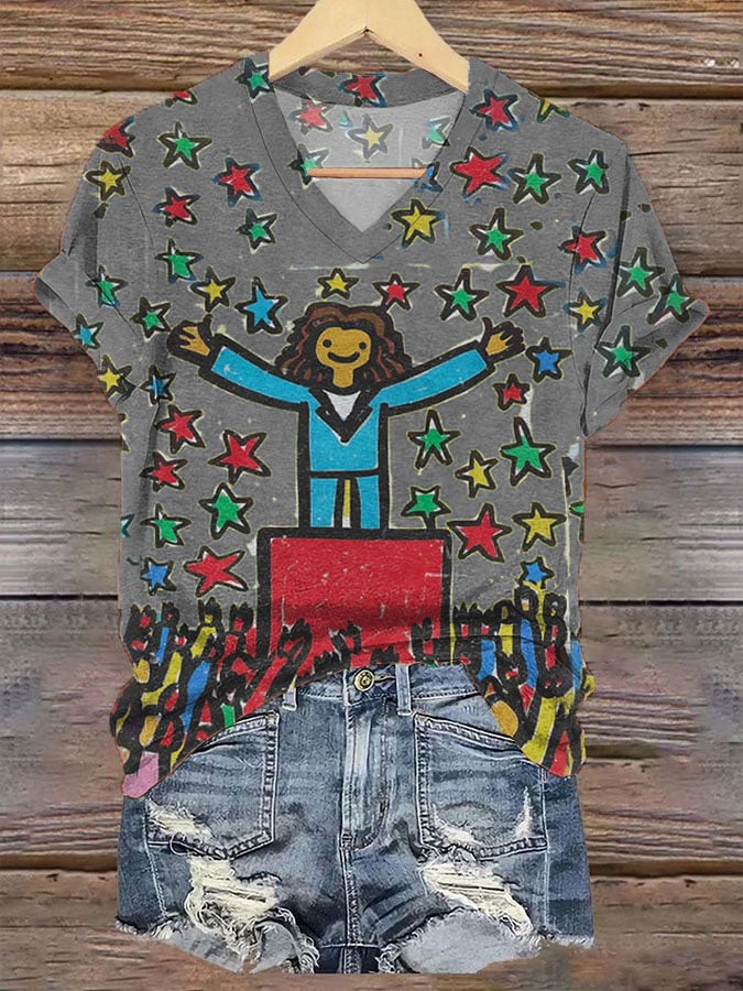Women's Comma La Print T-Shirt
