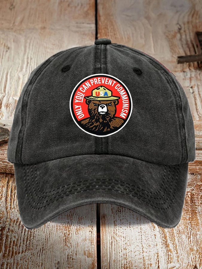 Unisex Only You Can Prevent Communism Print Baseball Cap