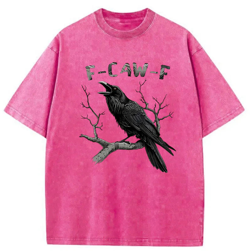 F-Caw-F Crow Washed T-Shirt