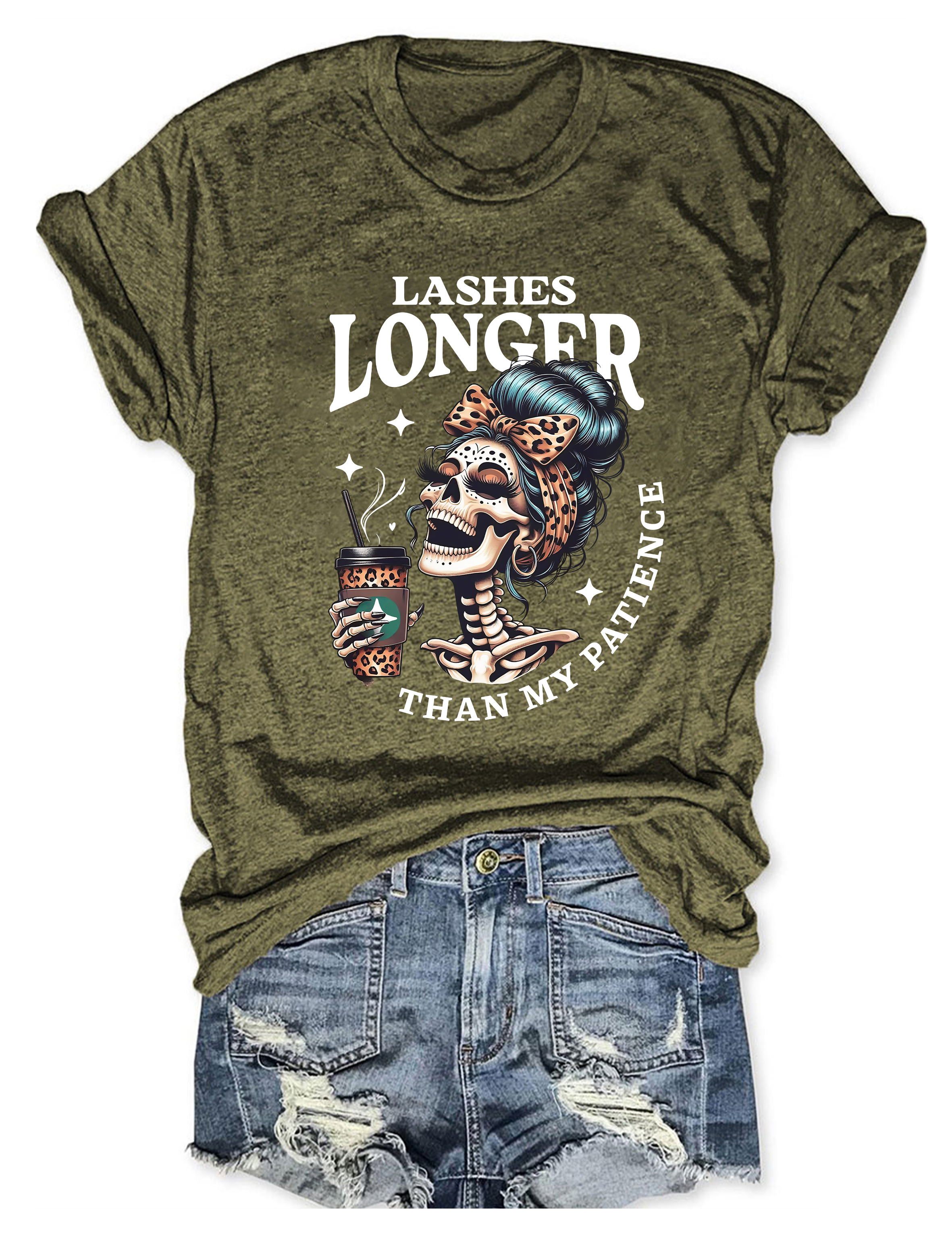 Lashes Longer Than My Patience T-Shirt