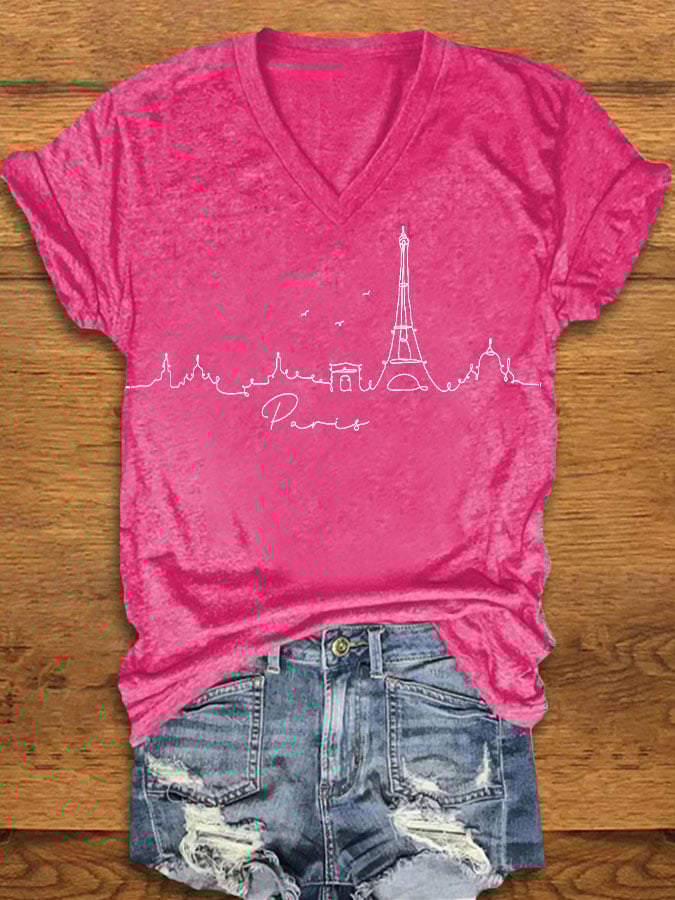 Women's 2024 Paris commemorative T-shirt