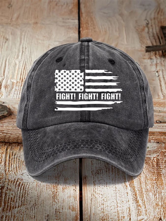 Unisex Flag Fight Fight Fight Pint Casua Hat