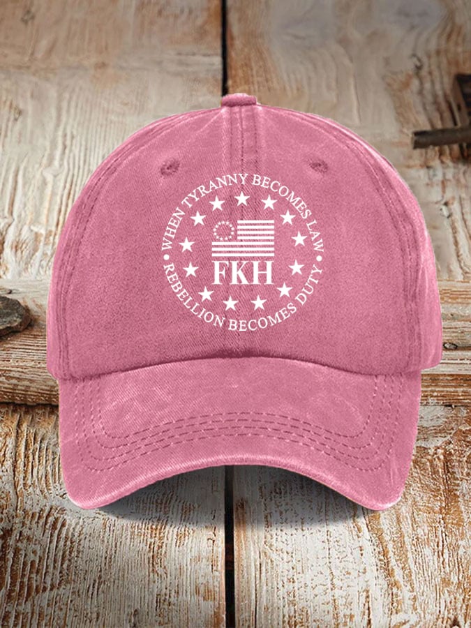 FKH Printed Casual Unisex Hat
