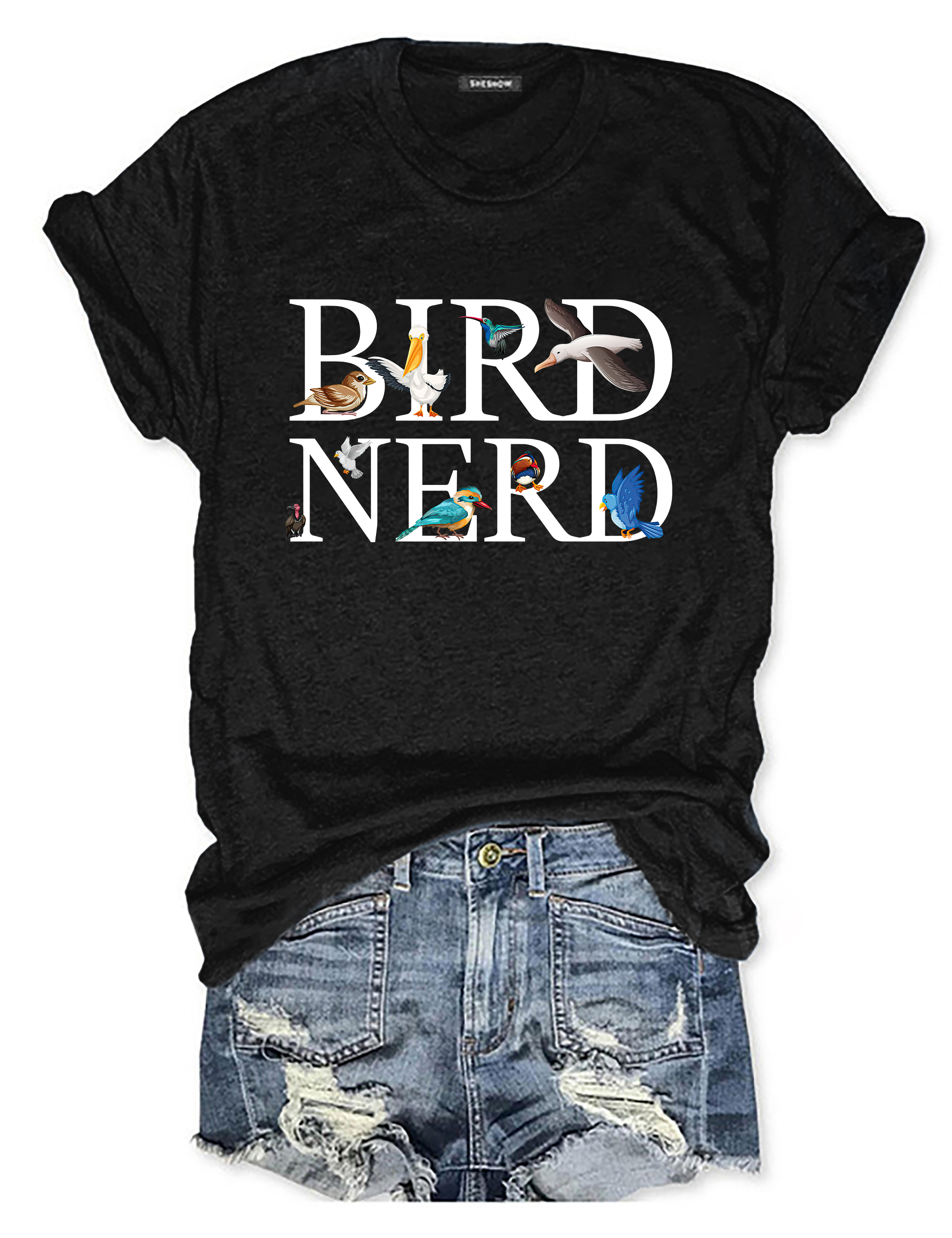 Bird Nerd T-shirt
