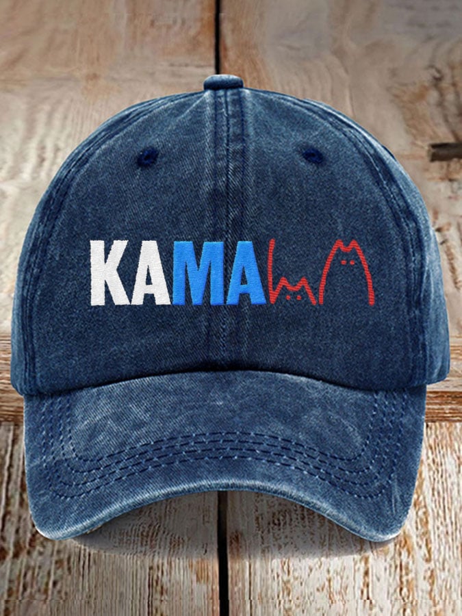 Comma La Print Baseball Cap