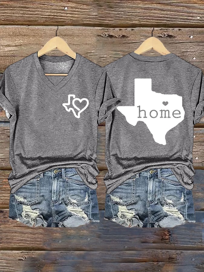 Women's Texas Strong Print T-shirt