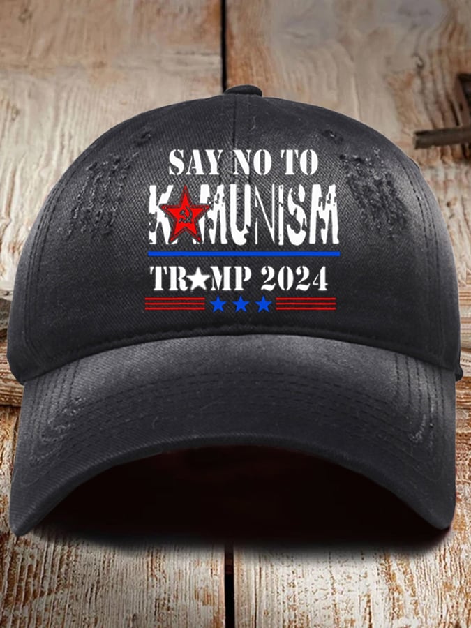 Unisex SAY NO TO K MUNISM Print Hat