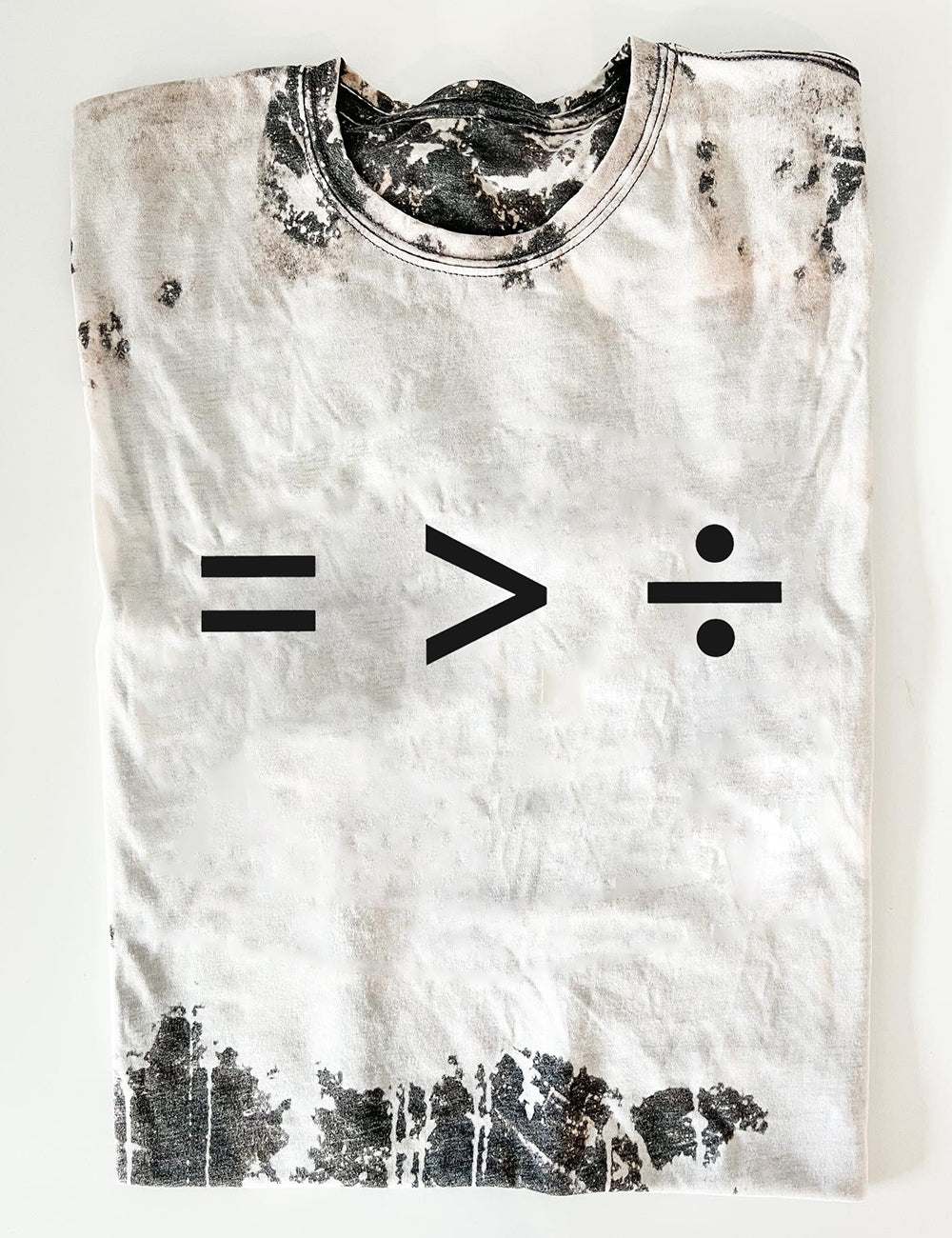 Equal Is Greater Than Divided Tee