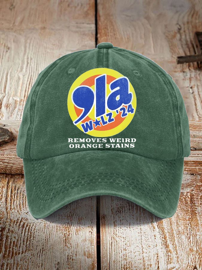 2024 Removes Weird Orange Stains Printed Hat