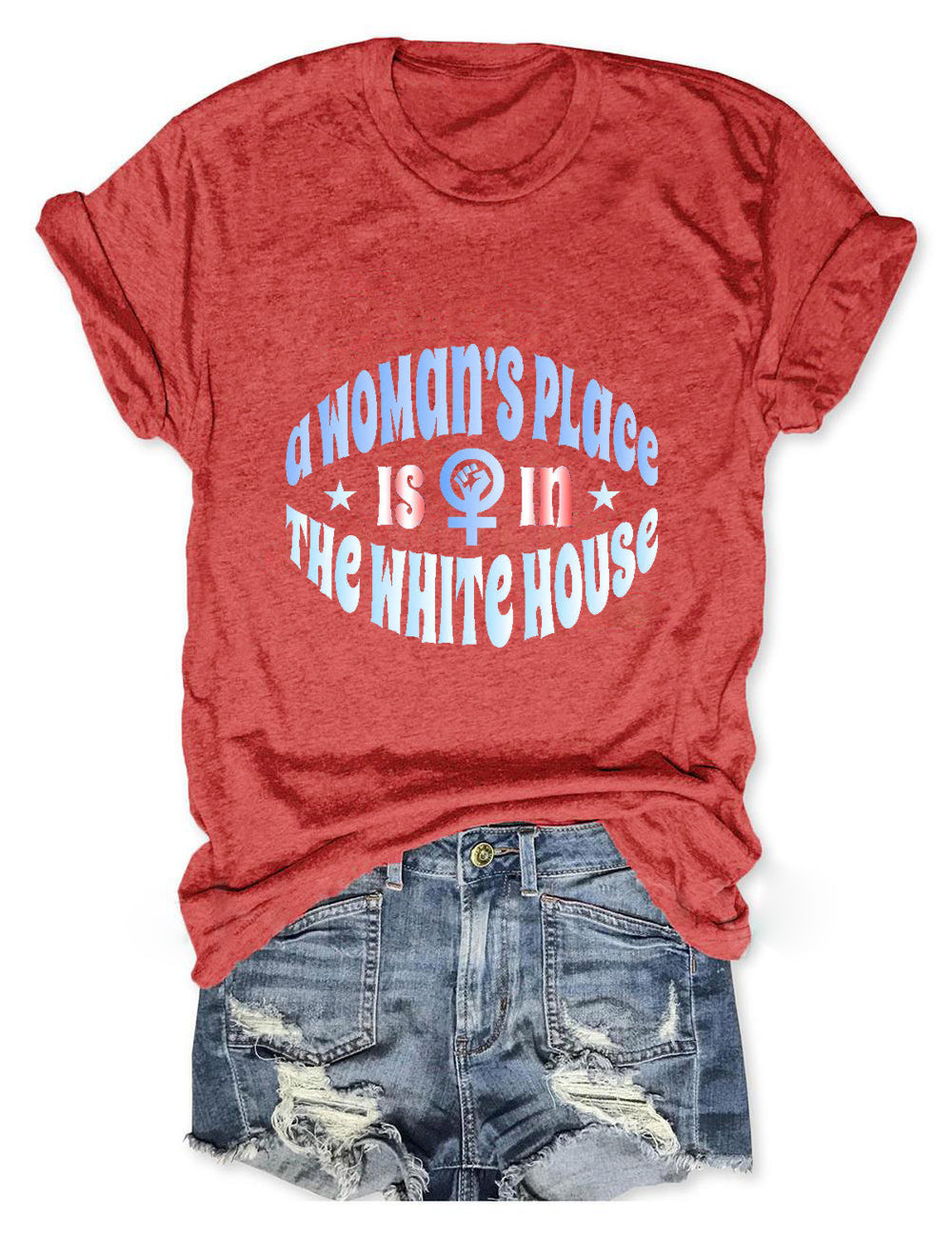 A Women's Place Is In The White House Print T-Shirt