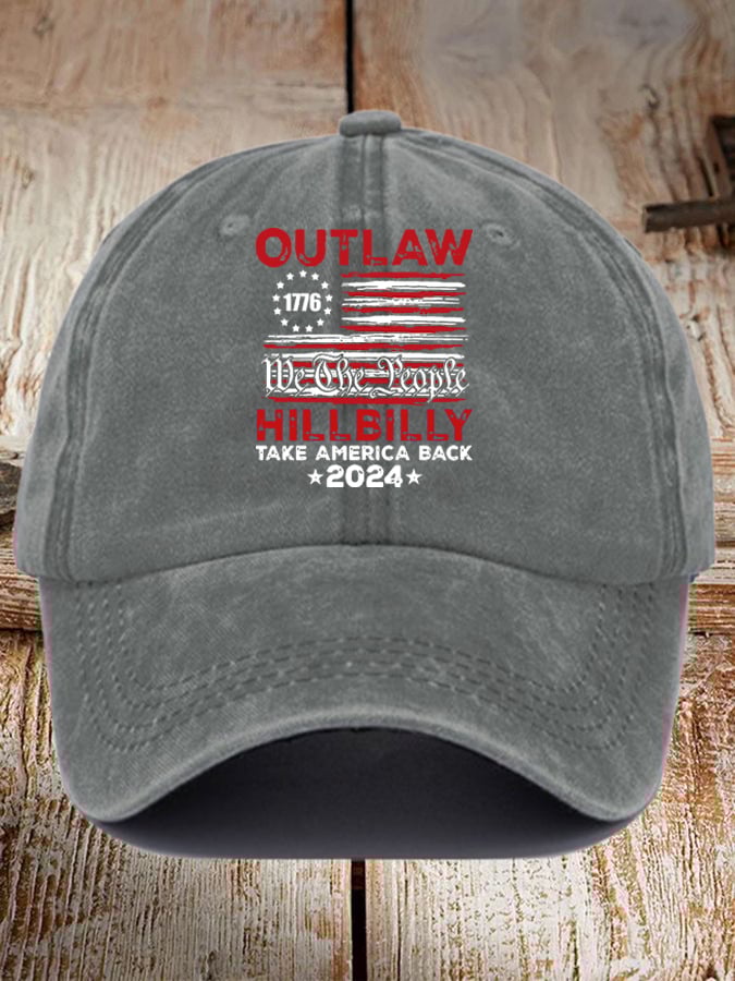 The Outlaw and The Hillbilly Take America Back Hat