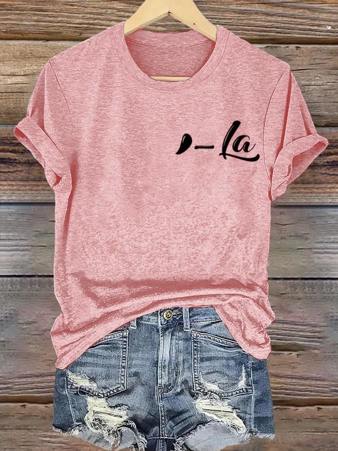 Women's Feminist Printed Casual T-Shirt