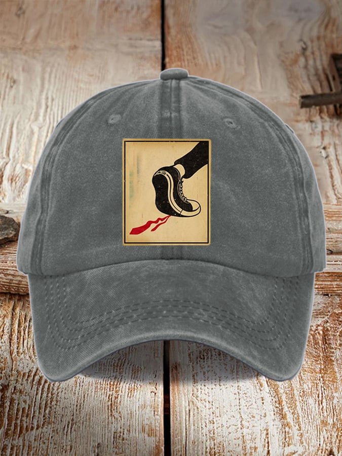 Unisex Printed Comma Hat