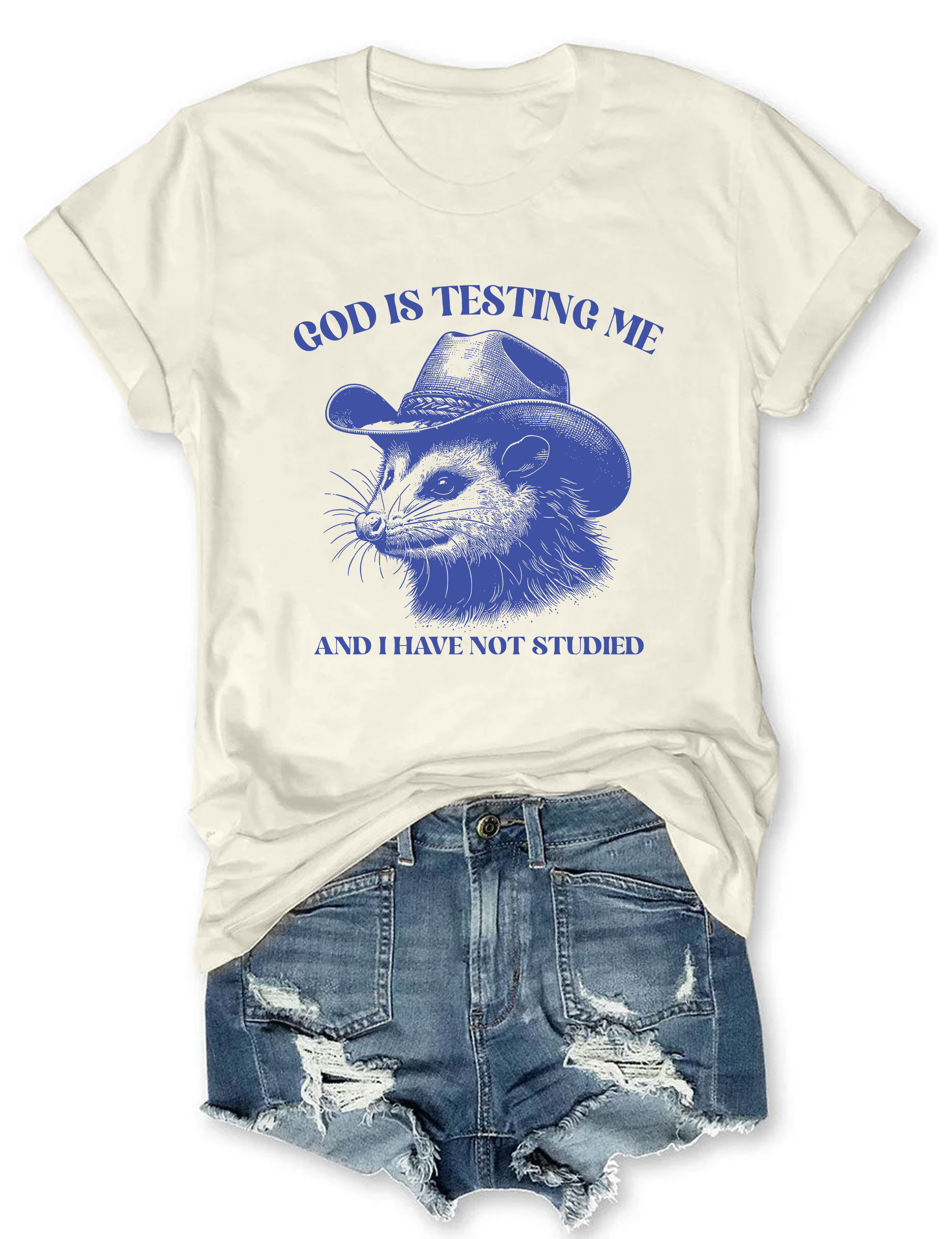 God Is Testing Me And I Have Not Studied T-Shirt