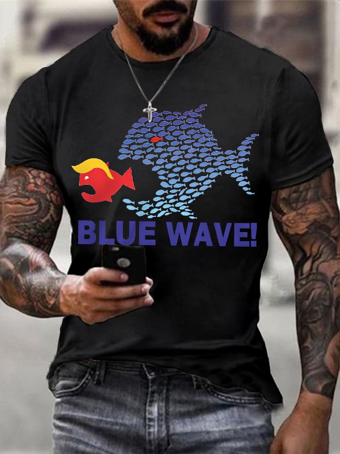Men's Blue Wave 2024 Tee
