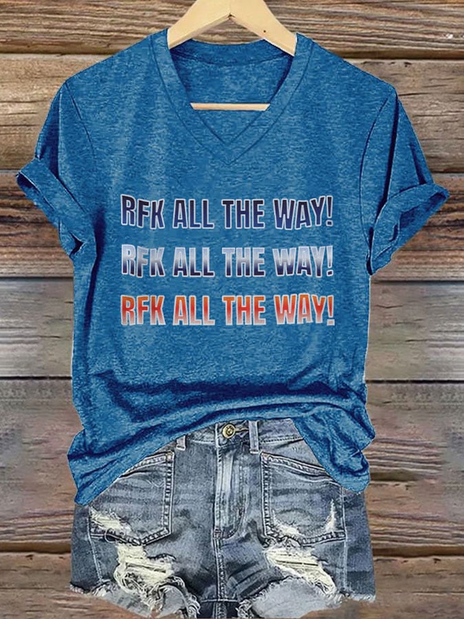 Women'S RFK All The Way Printed T-Shirt