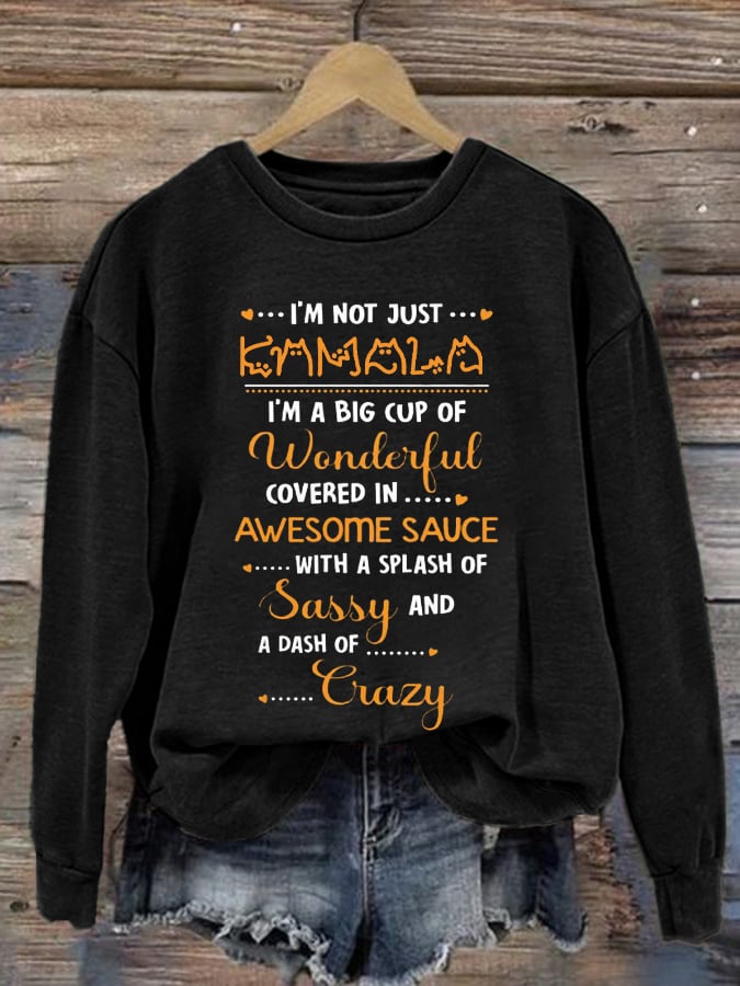 Women's Feminist Print Casual Sweatshirt