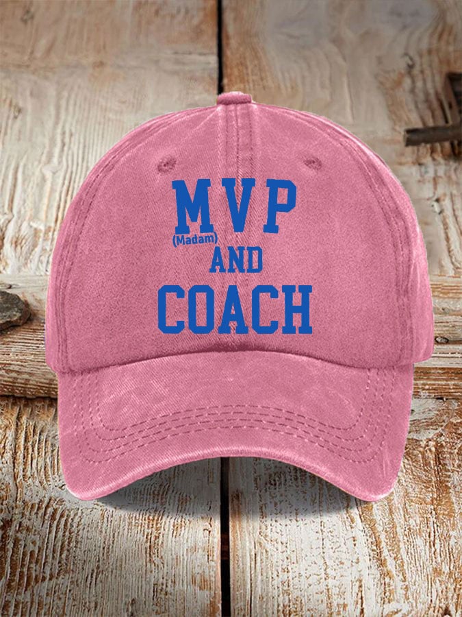 MVP AND COACH hat