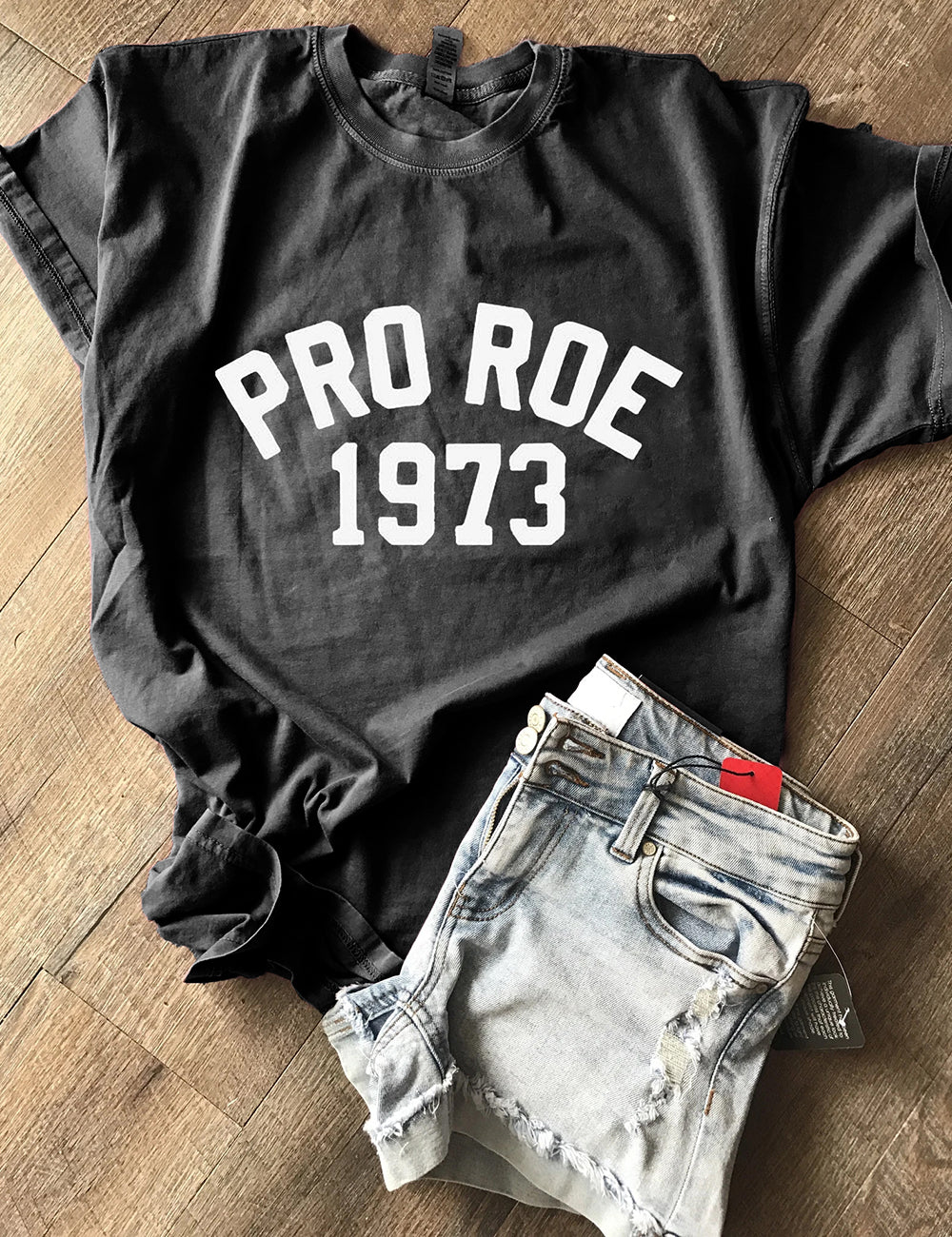 Pro Roe 1973 Black Tee