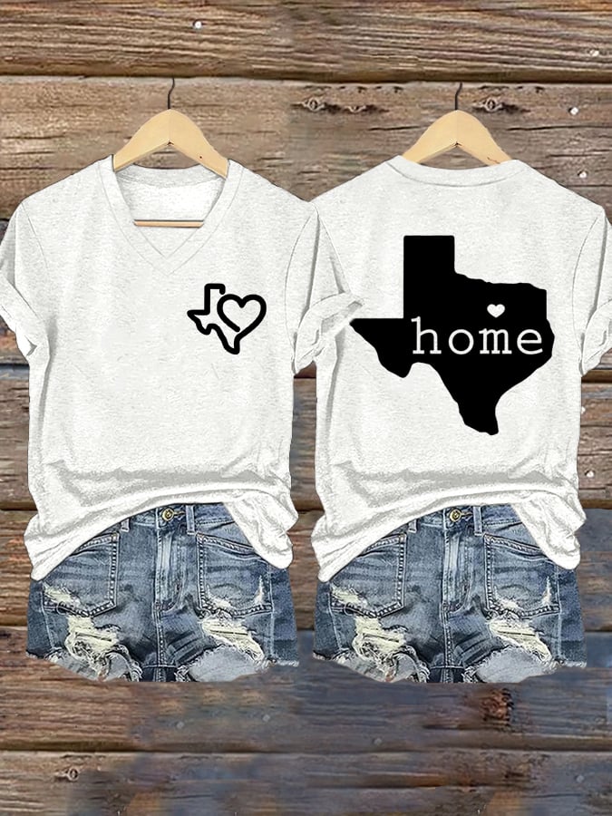 Women's Texas Strong Print T-shirt