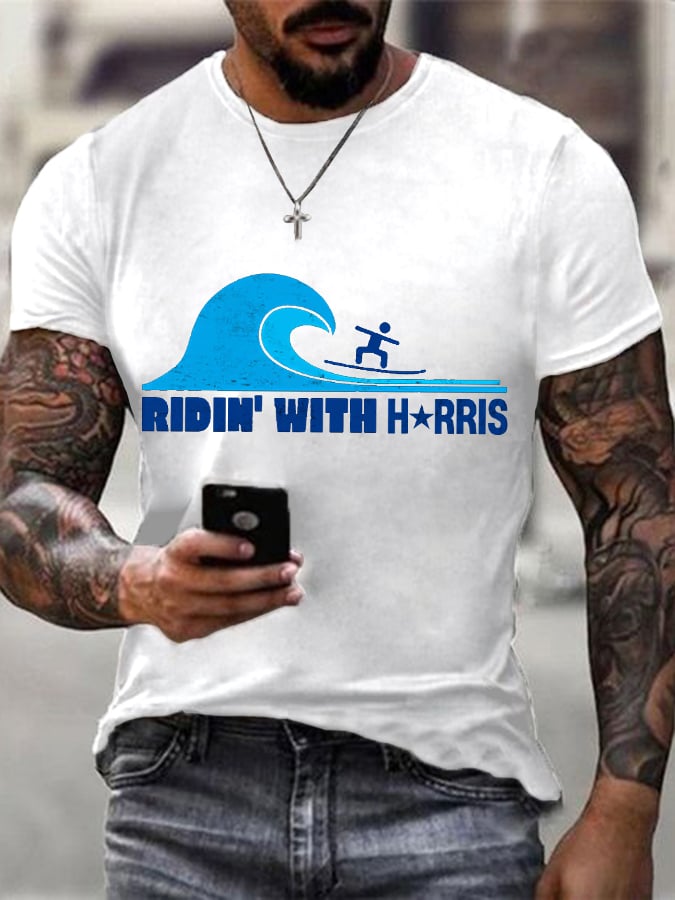 Men's Blue Wave 2024 Tee