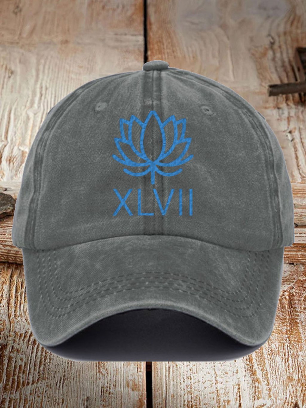 Unisex Lotus 47 Comma La Printed Hat