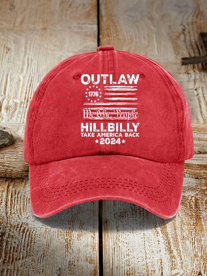 The Outlaw and The Hillbilly Take America Back Hat
