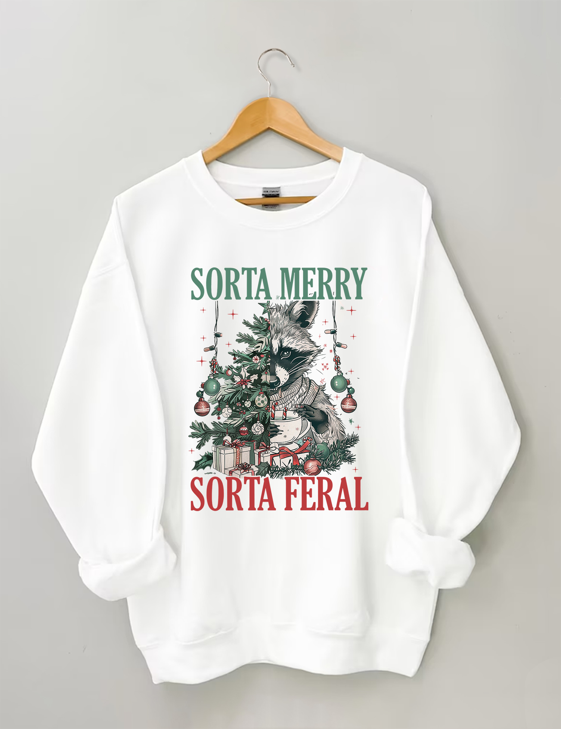 Sorta Merry Sorta Feral Sweatshirt