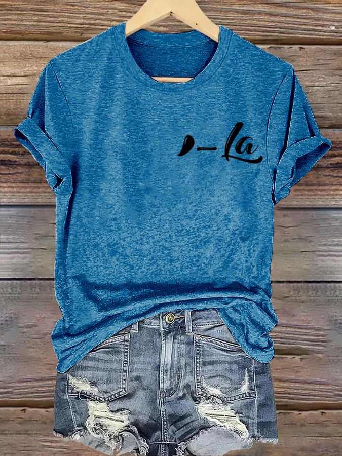 Women's Feminist Printed Casual T-Shirt