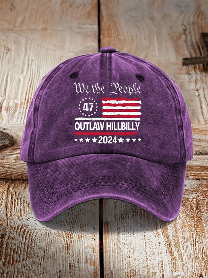 The Outlaw and The Hillbilly Print Unisex Hat