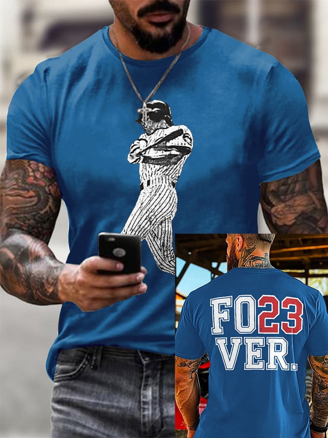 Men's Retro R.I.P Forever 23 Print T-Shirt