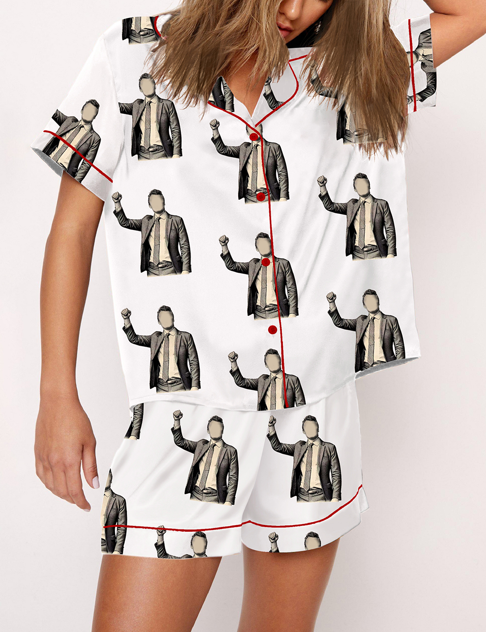 Women's Turning Point USA Freedom Satin Pajama Set