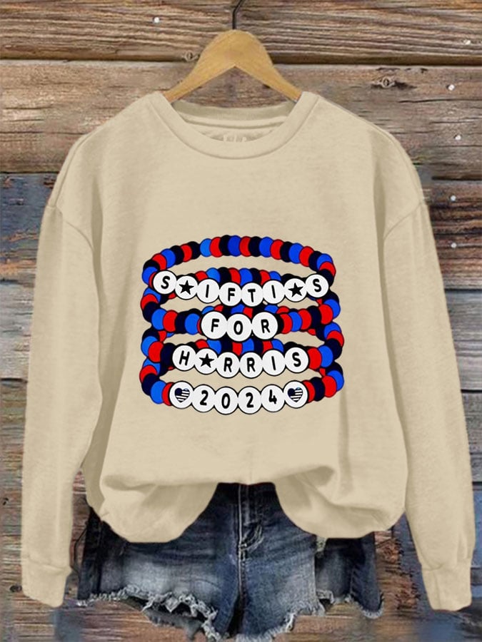 Women's In my voting era bracelet sweatshirt