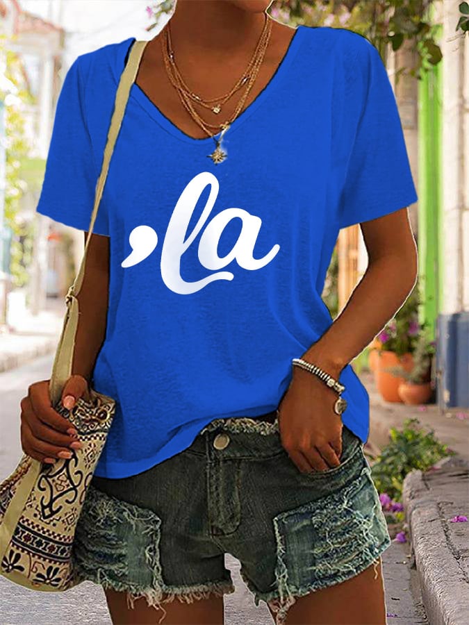 Women's Comma La Print T-Shirt