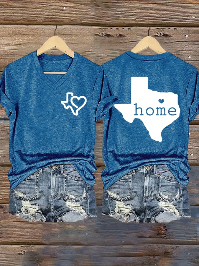 Women's Texas Strong Print T-shirt