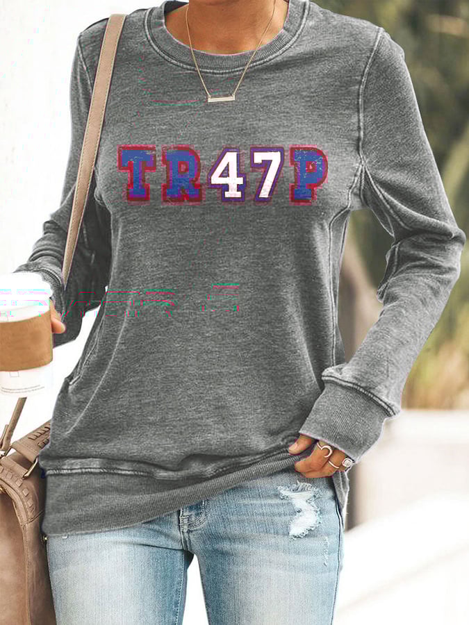 Retro TR47P Print Sweatshirt