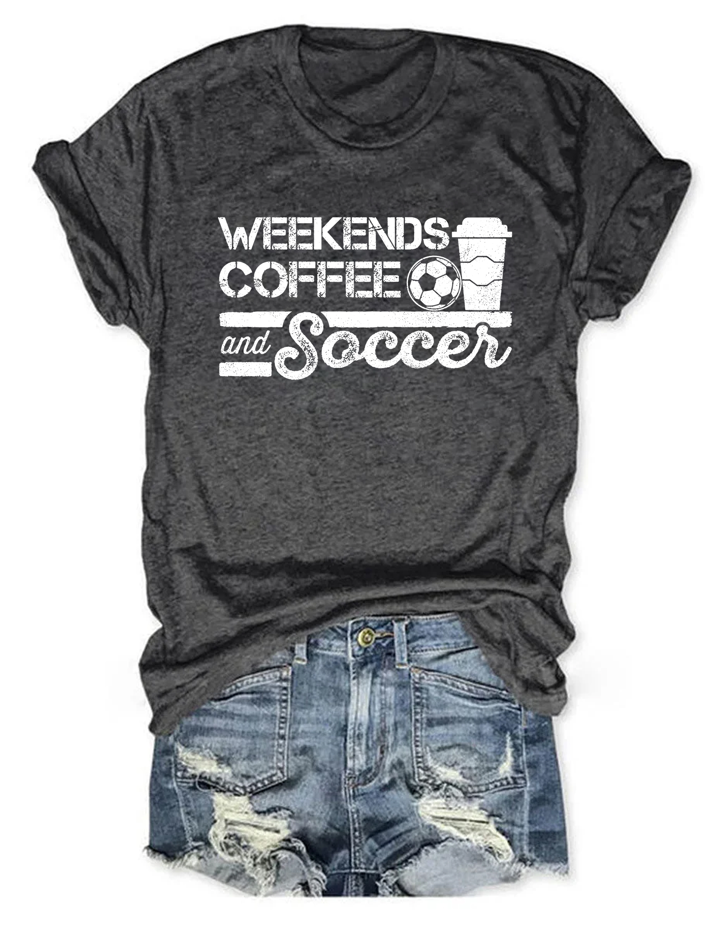 Weekends Coffee And Soccer T-Shirt