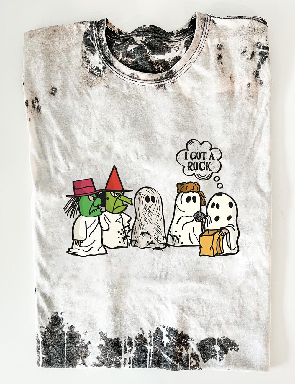 Women's Halloween I Got A Rock Print T-Shirt