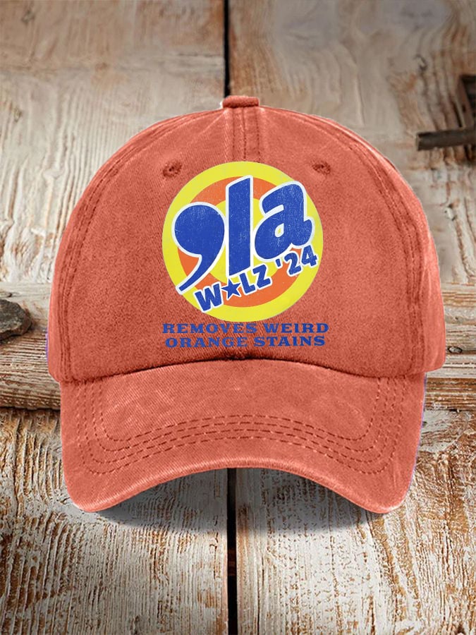 2024 Removes Weird Orange Stains Printed Hat