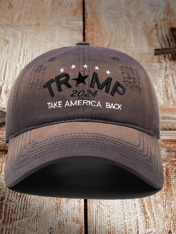 Retro Take America Back Printed Baseball Cap