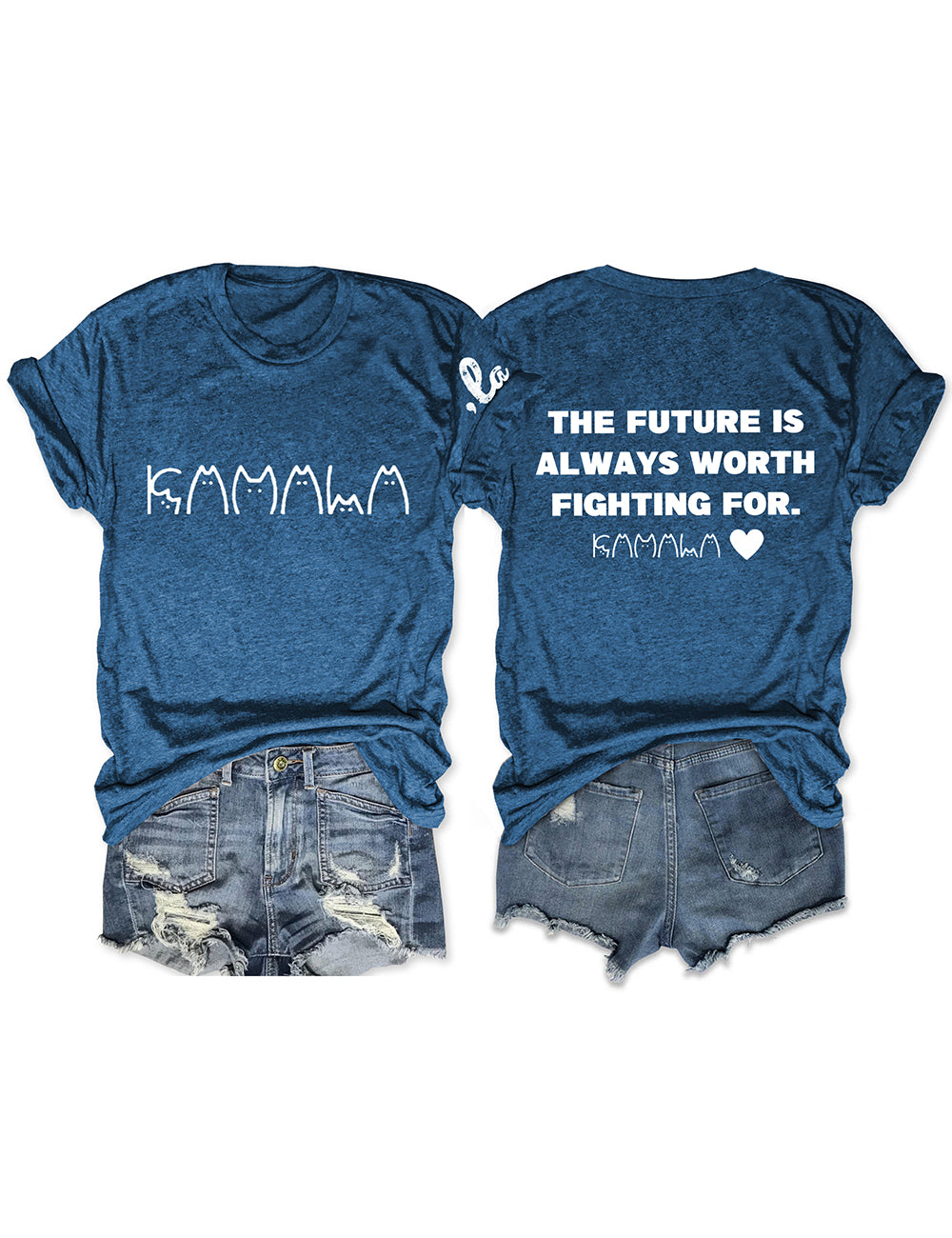 Women's The Future Is Always Worth Fighting For Print T-Shirt