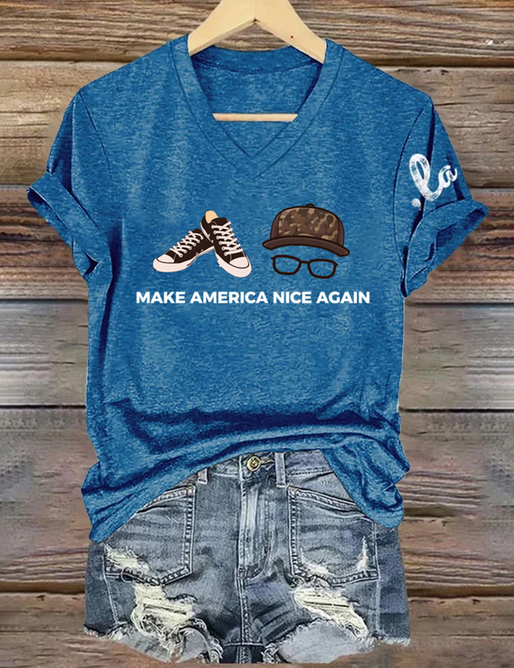Women's Make America Nice Again Print T-Shirt