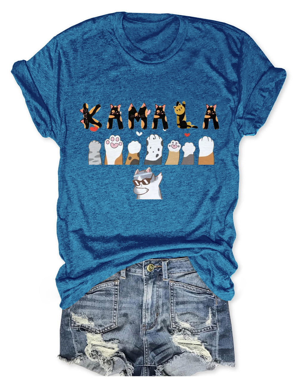 Women's Cats Ladies T-Shirt