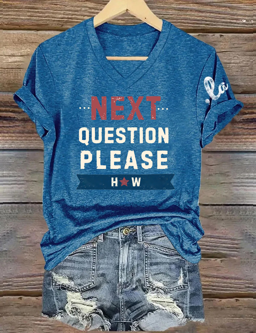 Women's Next Question Please 2024 T-Shirt