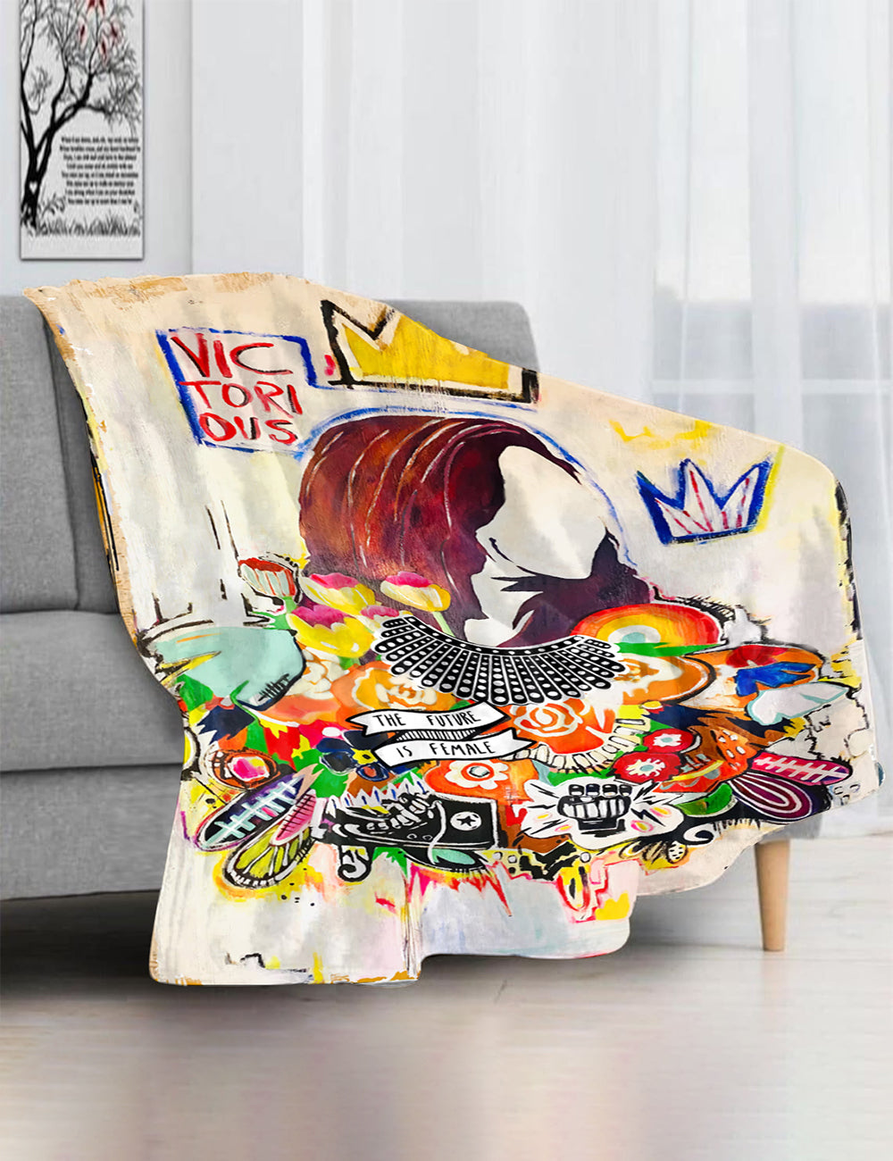 The Future Is Female Blanket