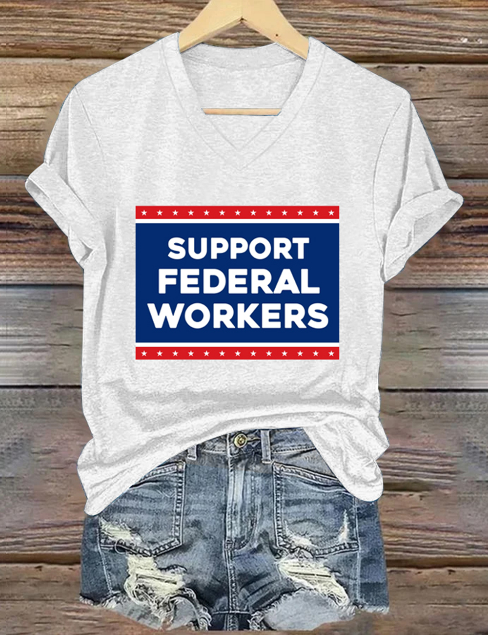 Support Federal Workers T-Shirt